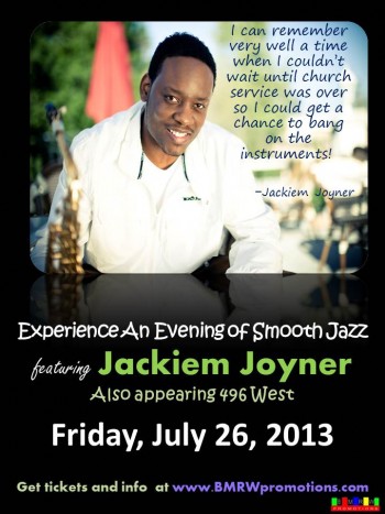 Join Jackiem on July 26