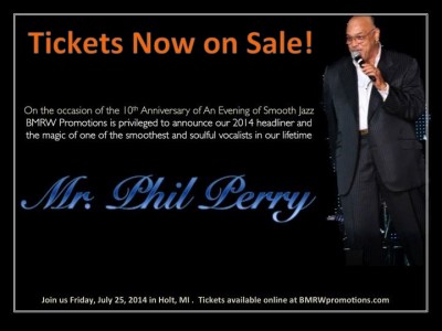 Tickets On Sale_Phil Perry_AEOSJ July 25 2014